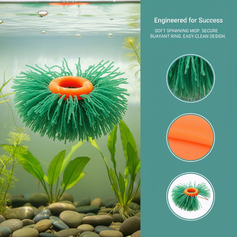 Aquarium Fish Eggs - Fischei-Sammler mit 10 Stück Zuchtschieferplatten Aquarium-Legenetz