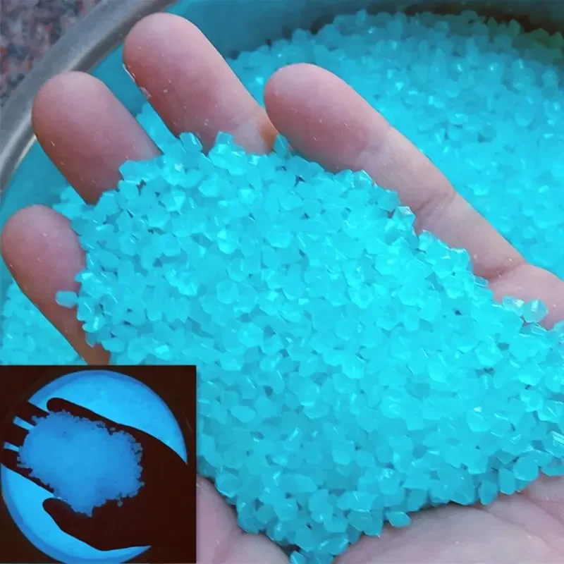 Aquarium Fish Gallery - 1000 Stück 3–5 mm leuchtender Sand,