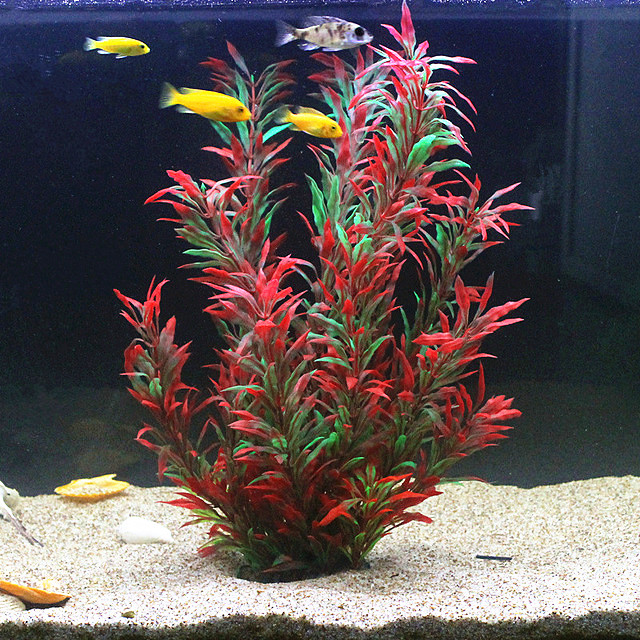 Aquarium Fish Gallery - 50CM Künstliche Aquarium Seltene Pflanzen Aquarium