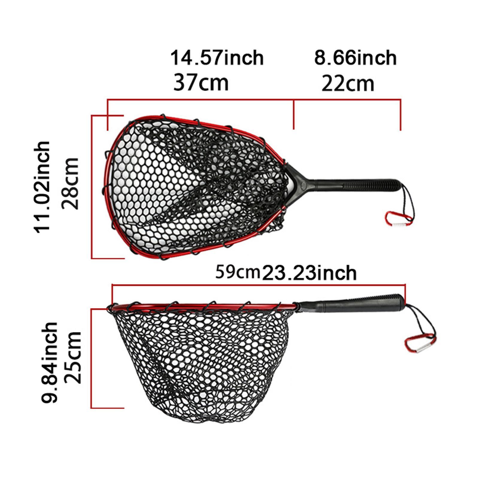 Fischernetz, Silikonnetz, leic – Fish Net Handle Bewertung und Preis