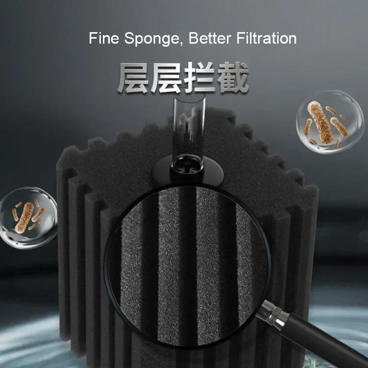 Neuer großer Bio-Schwammfilter – Aquarium Fish For Beginners Bewertung und Preis