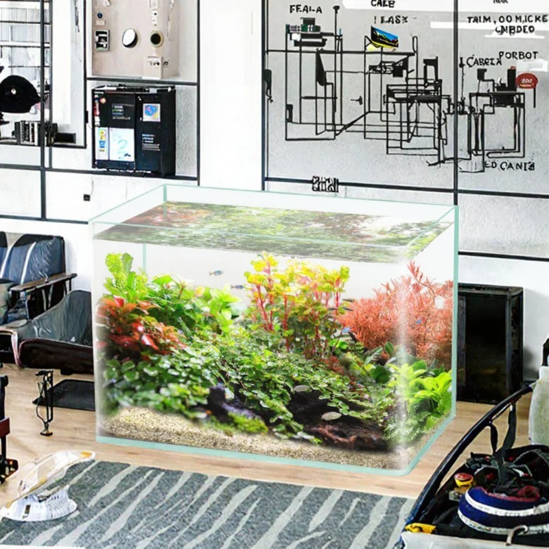 Box-Verpackung, Desktop-Aquari – Box Fish In Aquarium Bewertung und Preis