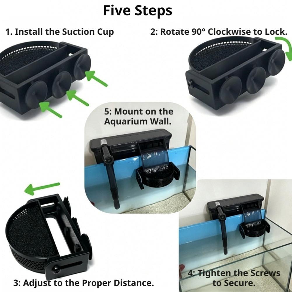    Premium Aquariumfilter-Abl – Aquarium Fish Waste Collector Bewertung und Preis