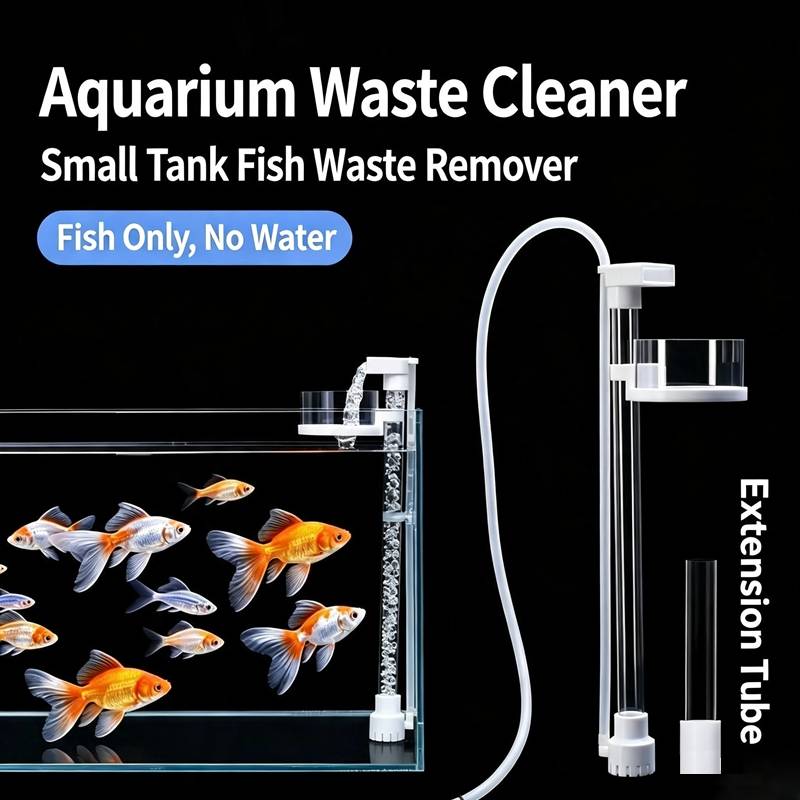 Abnehmbarer Luftdruck-Aquarium – Aquarium Fish Waste Collector Bewertung und Preis