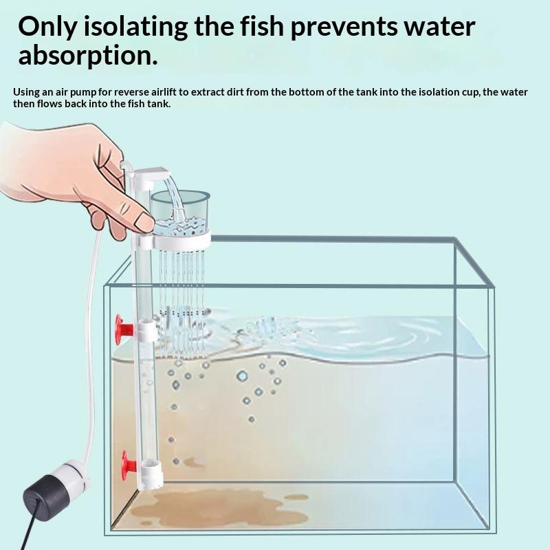 1 Set Air-Lift Fischabfallsamm – Aquarium Fish Waste Collector Bewertung und Preis