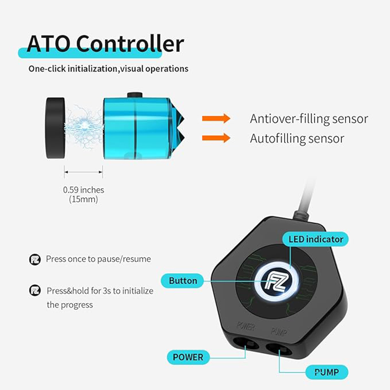 Fzone ATO580 Auto Top Off Nach – Aquarium Auto Top Off Bewertung und Preis