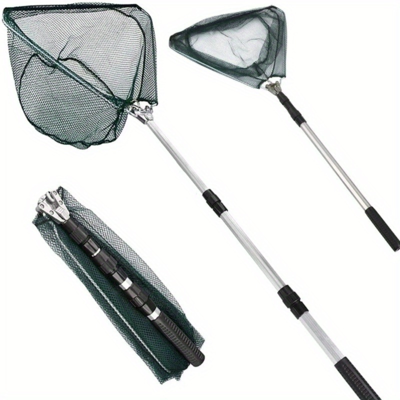 Faltbares Dreieck-Fischkescher – Fish Net Handle Bewertung und Preis