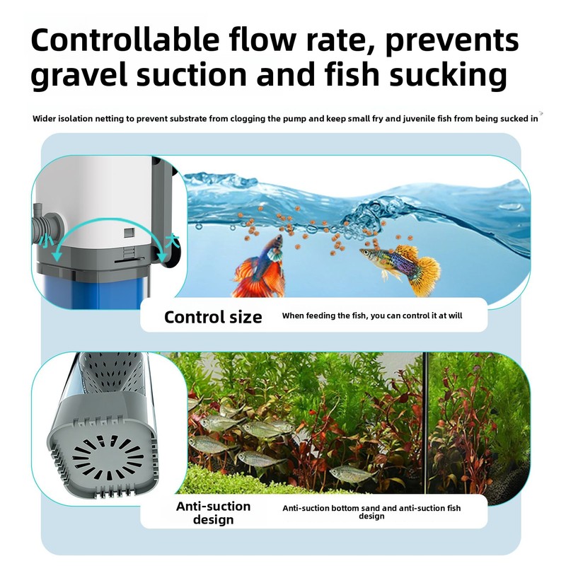 Eingebauter Aquariumfilter – 5 – Aquarium Fish Waste Collector Bewertung und Preis