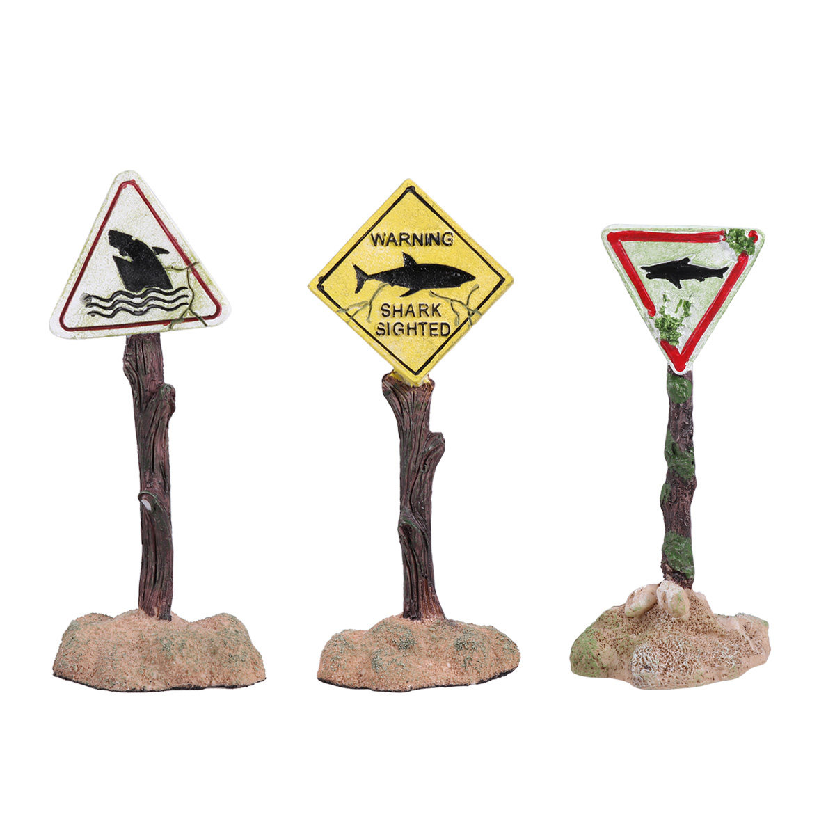 Cartoon-Harz-Warnschild für Aq – Aquarium Fish Yellow Bewertung und Preis