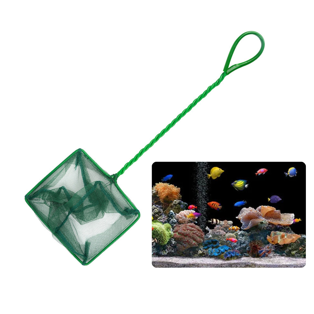 3 ~ 10 Zoll Tragbare Nylon Grü – Fish Net Handle Bewertung und Preis