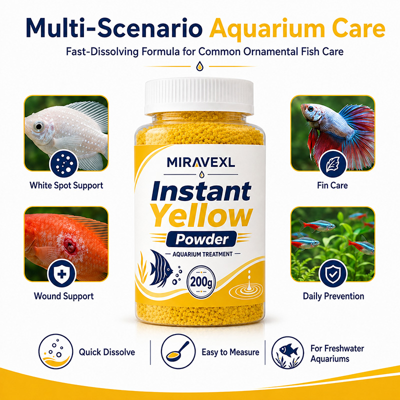 MIRAVEXL Schnell Auflösendes G – Aquarium Fish Yellow Bewertung und Preis