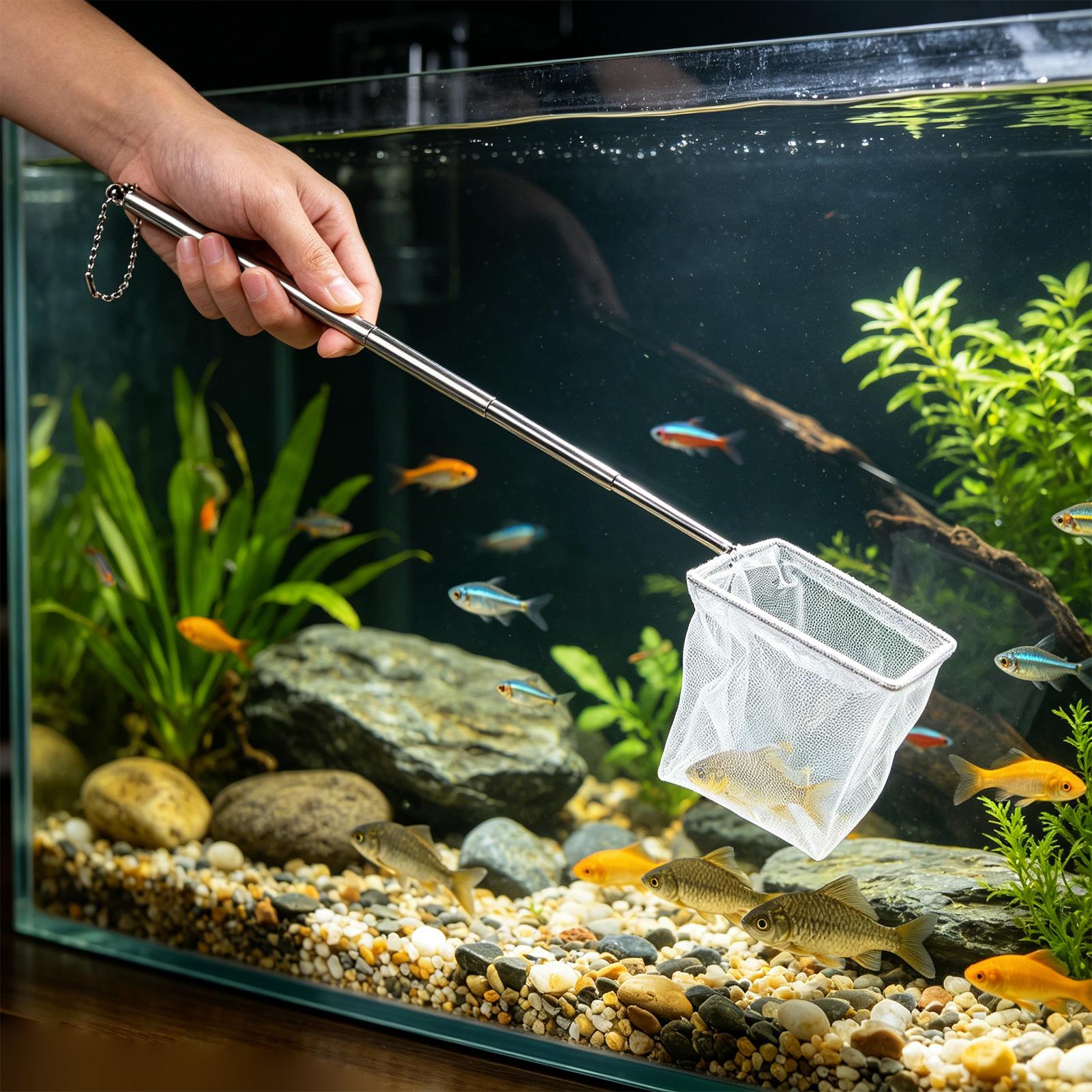 2er-Set kleiner Fischkescher m – Fish Net Handle Bewertung und Preis