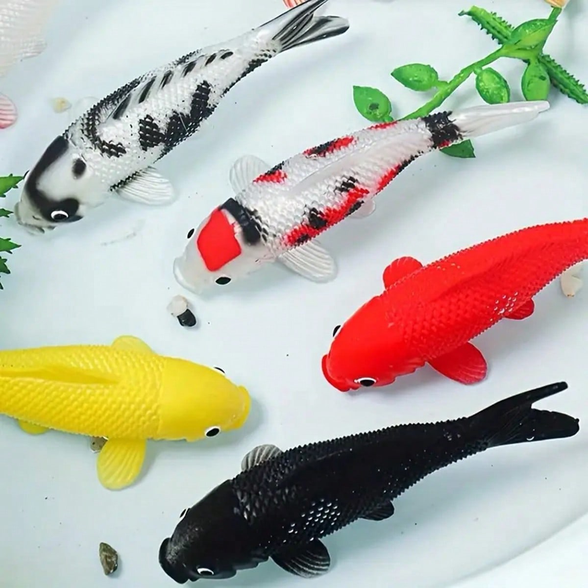 2 Stück bunte künstliche Koi-F – Aquarium Fish Yellow Bewertung und Preis