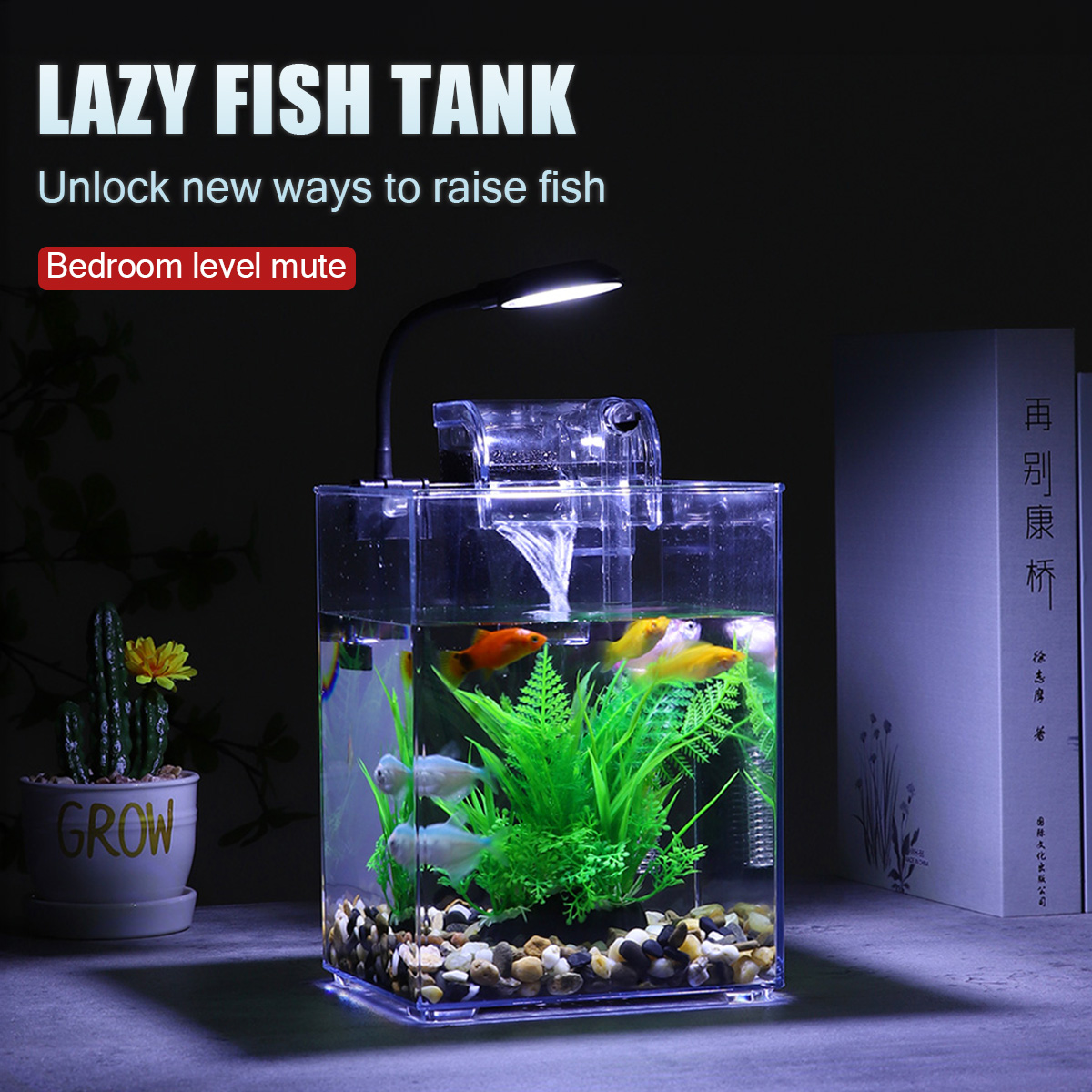USB Desktop Aquarium Set-einfa – Aquarium Fish For Beginners Bewertung und Preis