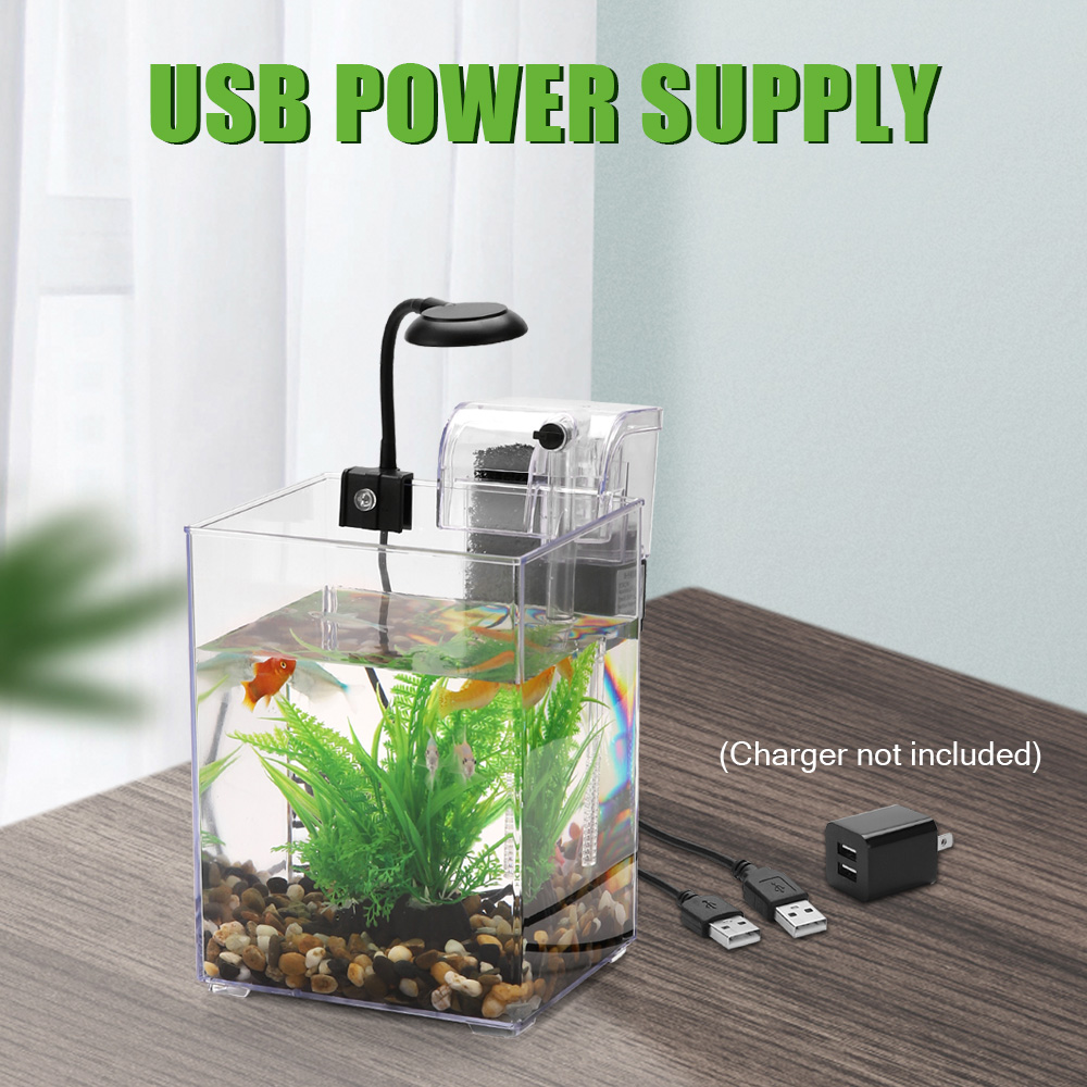 USB Desktop Aquarium Set-einfa – Aquarium Fish For Beginners Bewertung und Preis