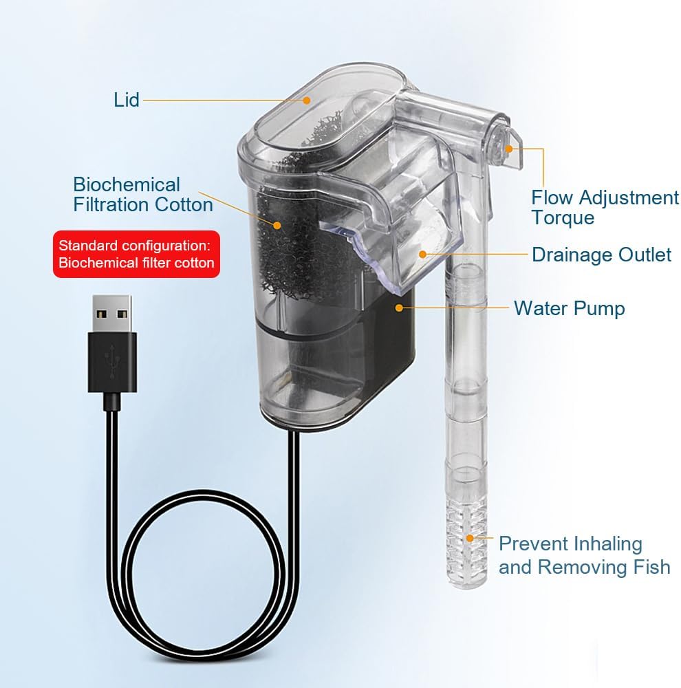 Neuer Aquarium-Hängefilter Min – Aquarium Fish For Beginners Bewertung und Preis